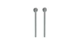 PROXXON 4528725 - Kugelfräser, 6 mm Wolfram-Vanadiumstahl (2 Stück)